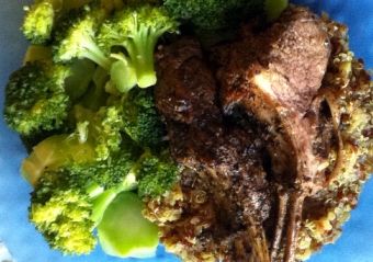 Curred Lamb & Persian Quinoa